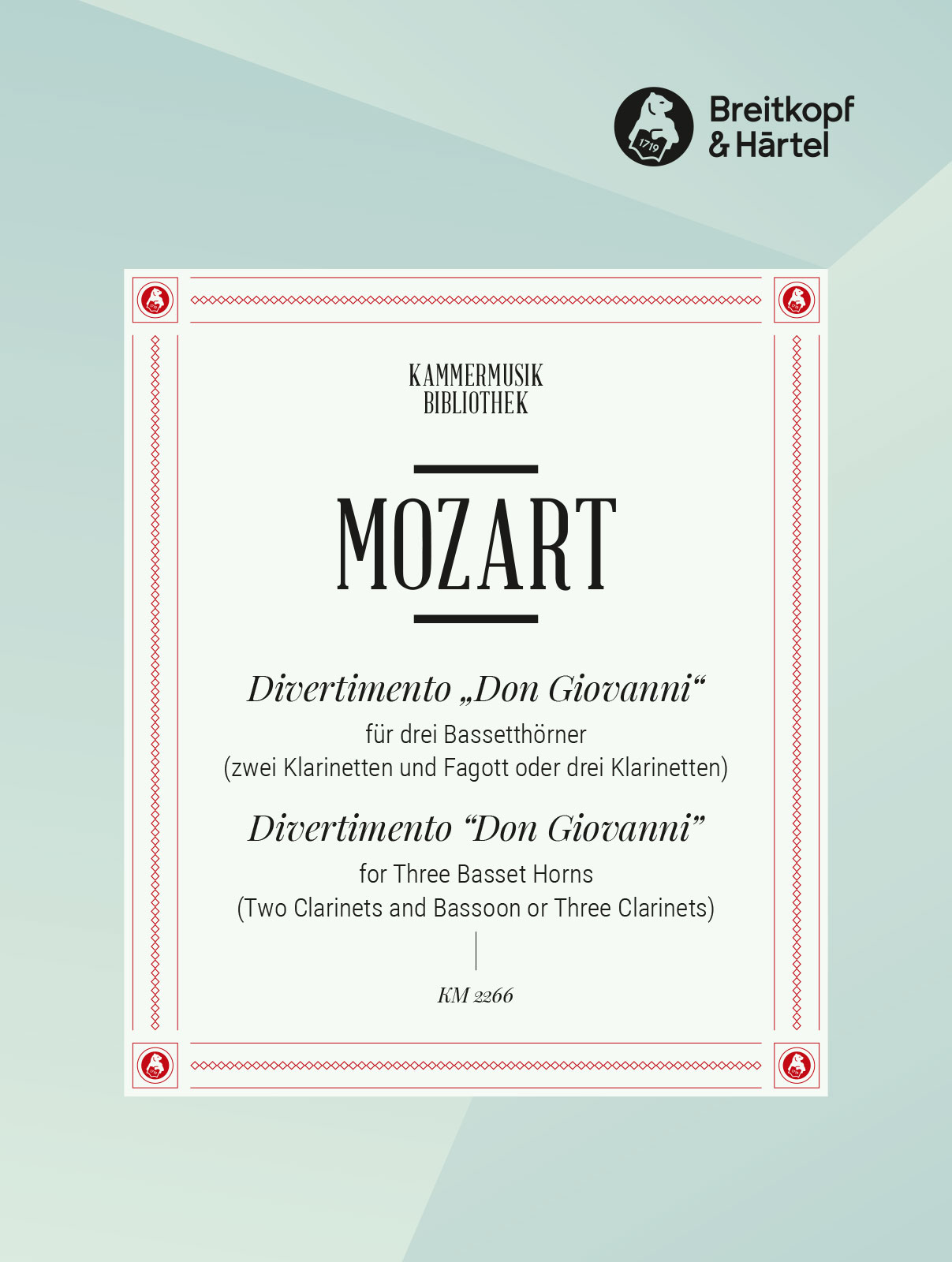 Wolfgang Amadeus Mozart - Divertimento “Don Giovanni” - Cover