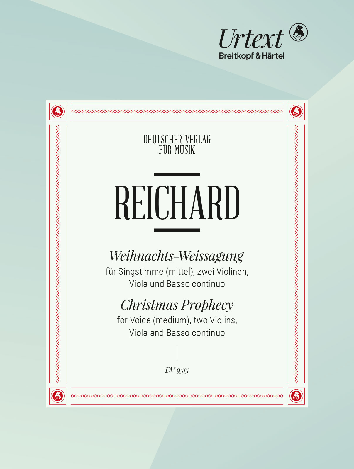 Johann Georg Reichard - Christmas Prophecy - Cover