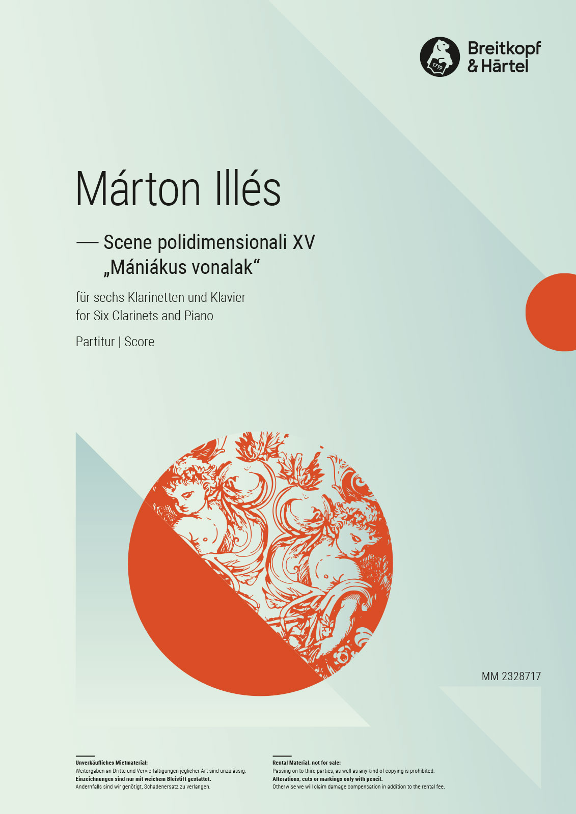 Márton Illés - Scene polidimensionali XV „Mániákus vonalak“ - Cover