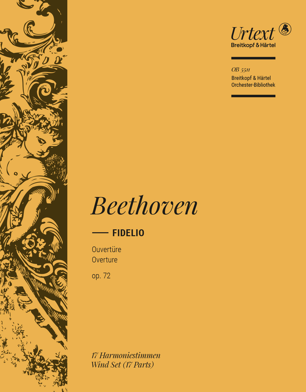 OB 5511-30 - Fidelio op. 72 - Cover