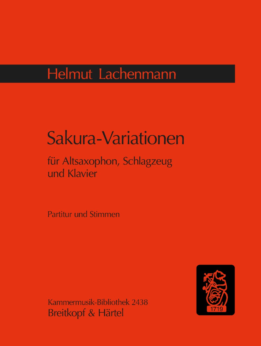 Helmut Lachenmann - Sakura-Variationen - Cover