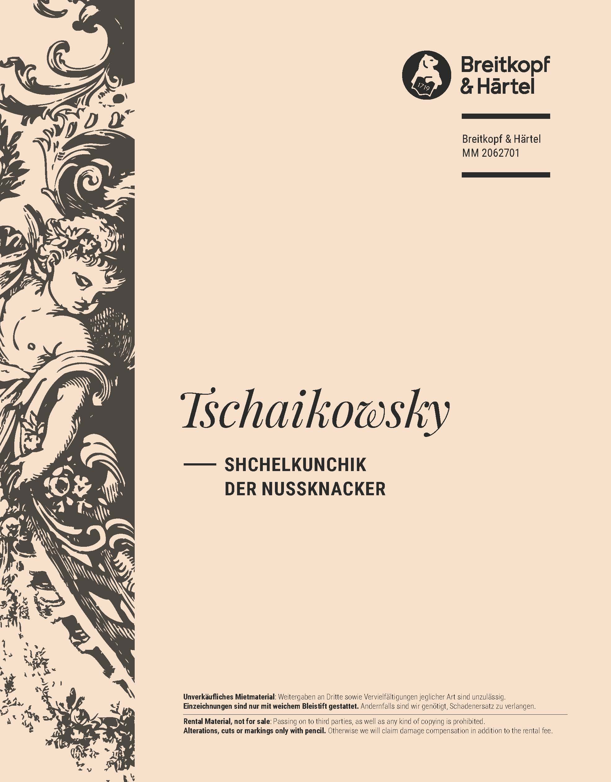 Pjotr Iljitsch Tschaikowsky - Shchelkunchik – The Nutcracker - Cover