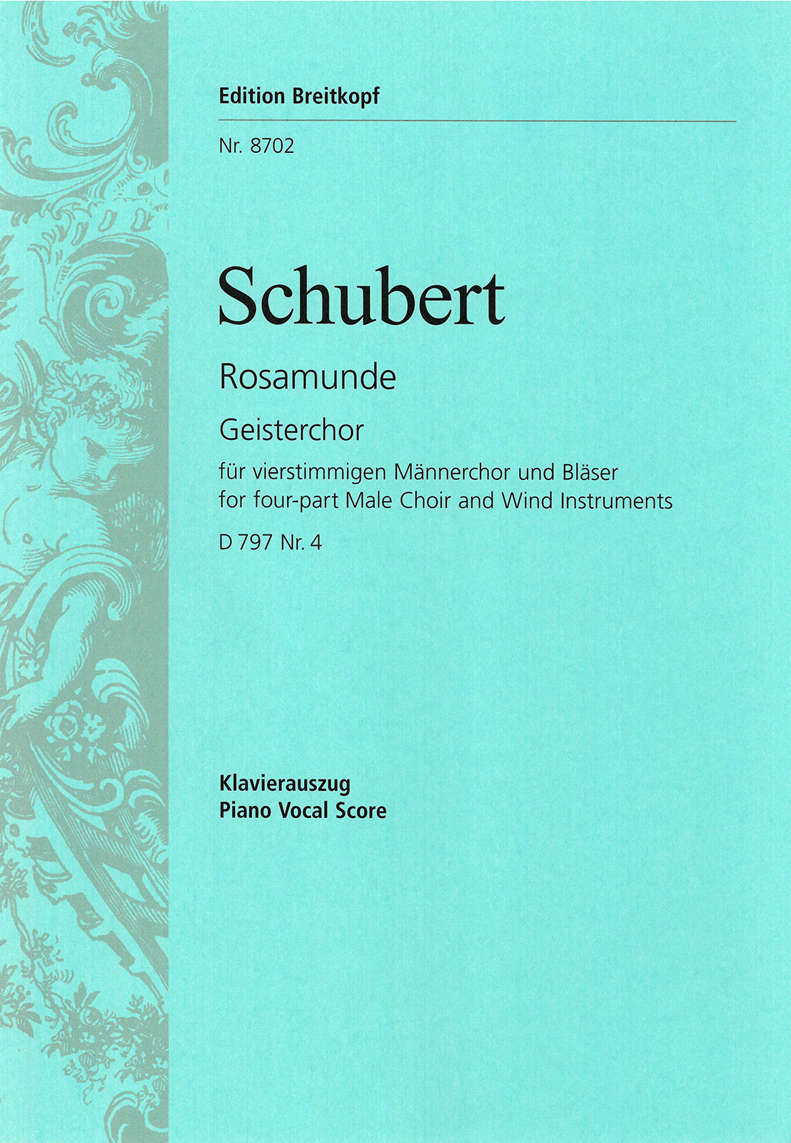 Franz Schubert - Rosamunde, Princess of Cyprus D 797 [Op. 26] - Cover