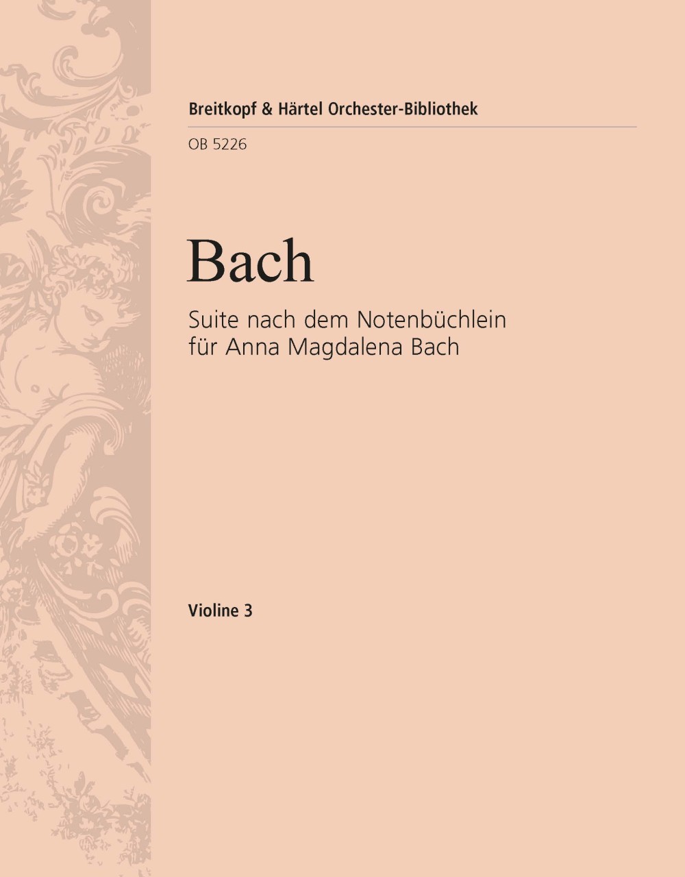 OB 5226-17 - Suite nach dem Notenbüchlein für Anna Magdalena Bach - Cover