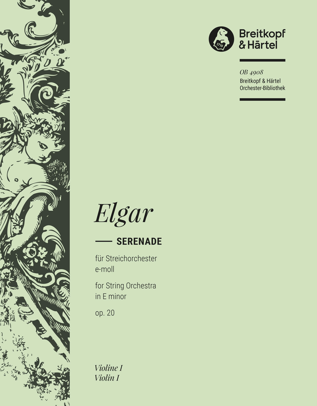 OB 4908-15 - Serenade in E minor Op. 20 - Cover
