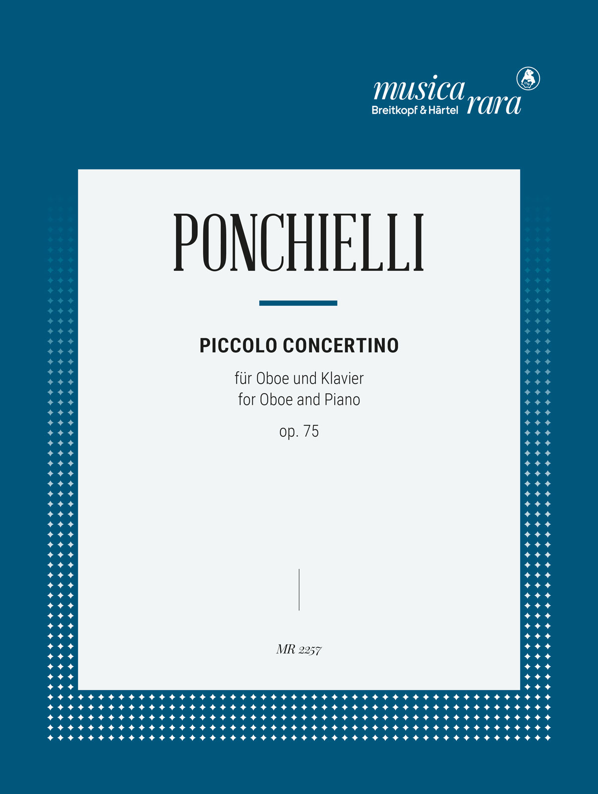 Amilcare Ponchielli - Piccolo Concertino op. 75 - Cover