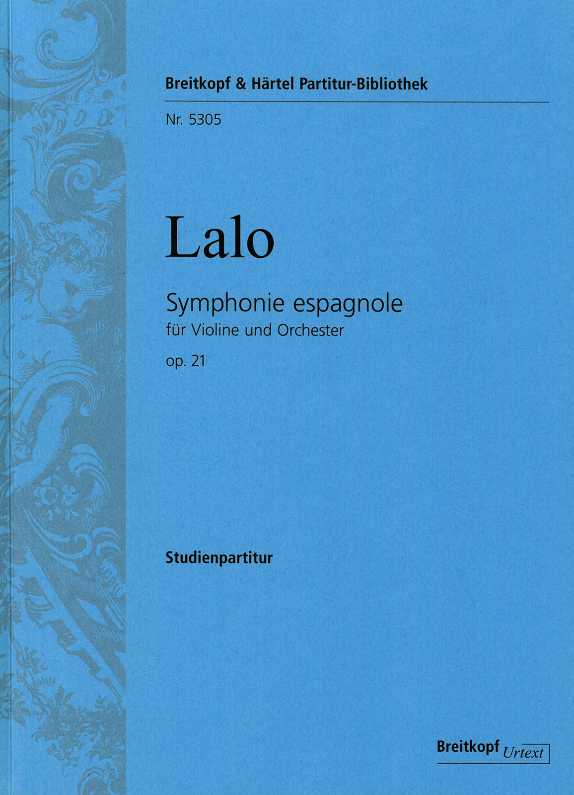 PB 5305 - Symphonie espagnole op. 21 - Cover