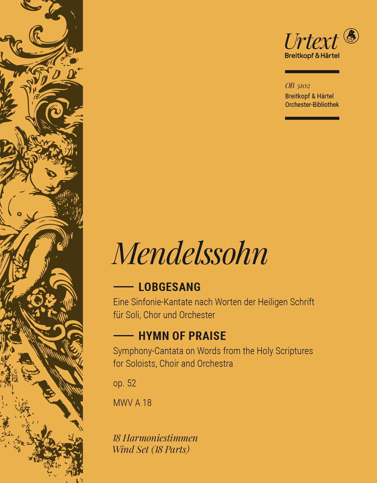 OB 5102-30 - Lobgesang op. 52 MWV A 18 - Cover
