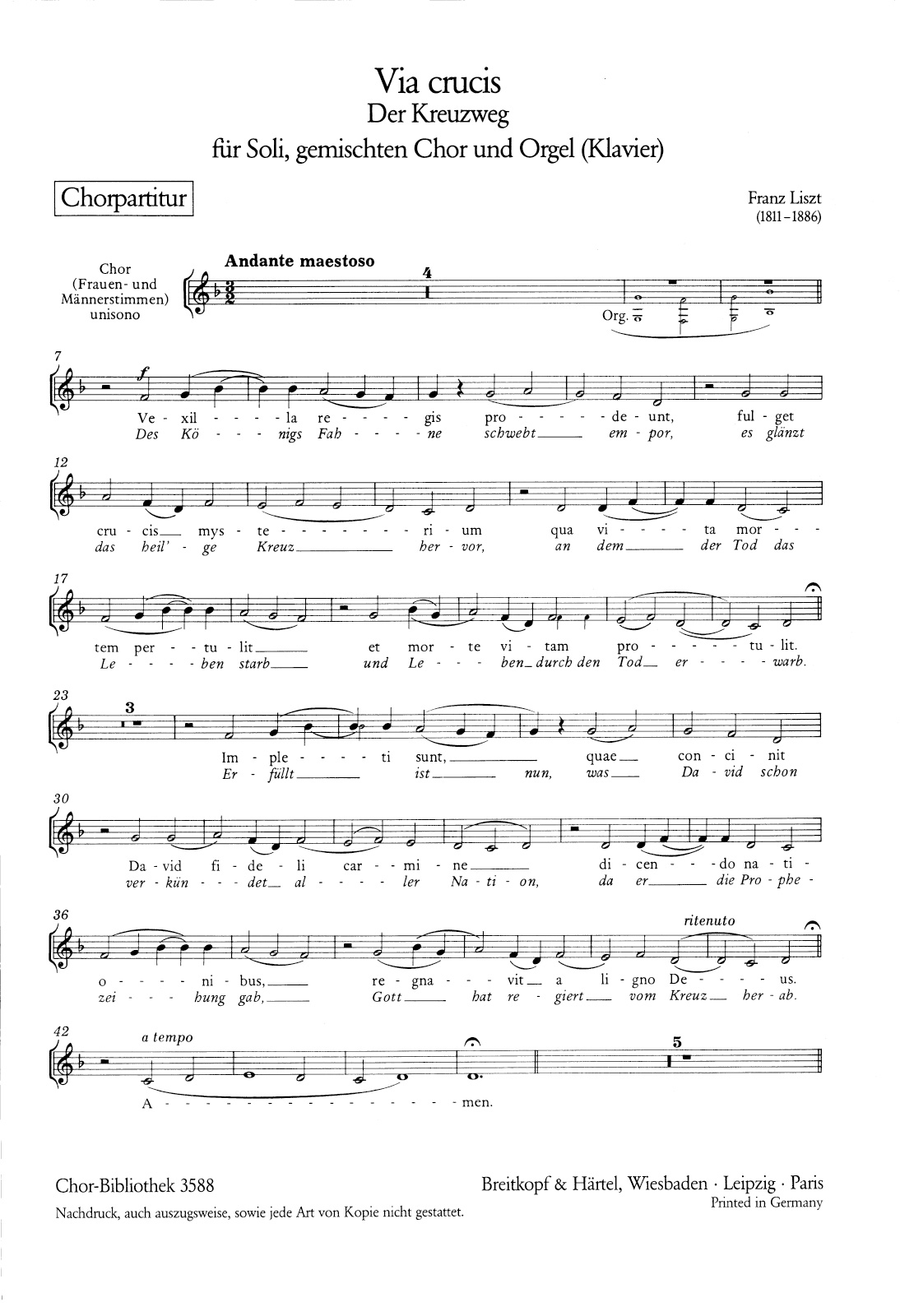 ChB 3588 - Via Crucis - Cover