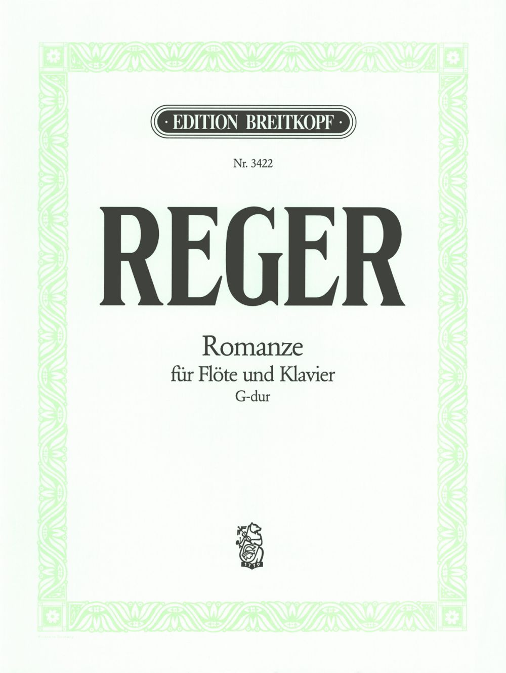EB 3422 - Romanze G-dur - Cover