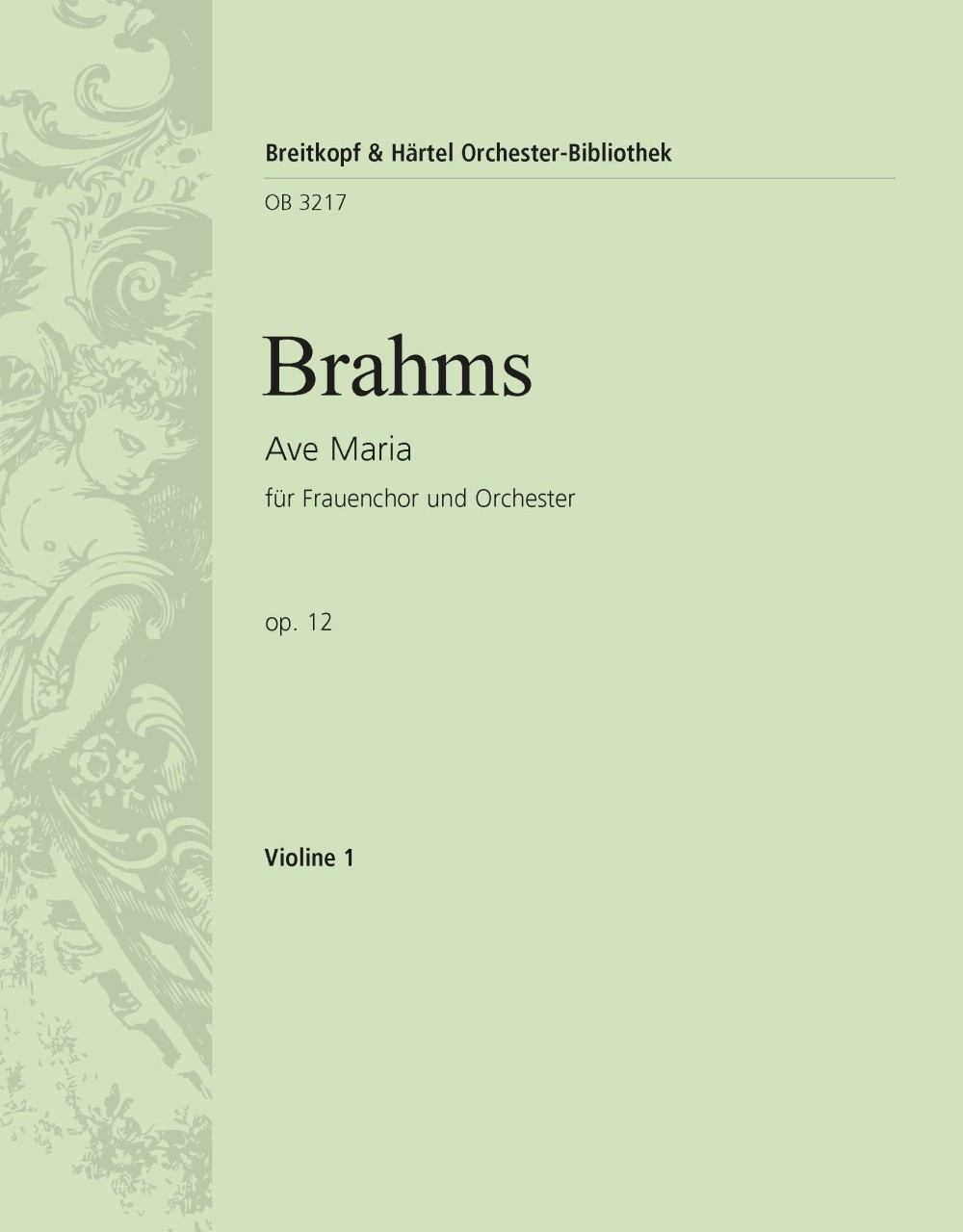 OB 3217-15 - Ave Maria Op. 12 - Cover