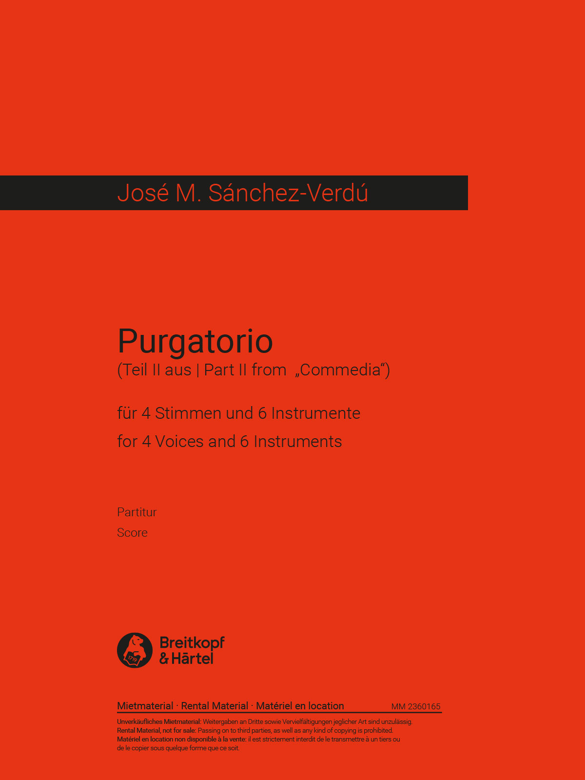 MM 2360165 - Commedia - Cover