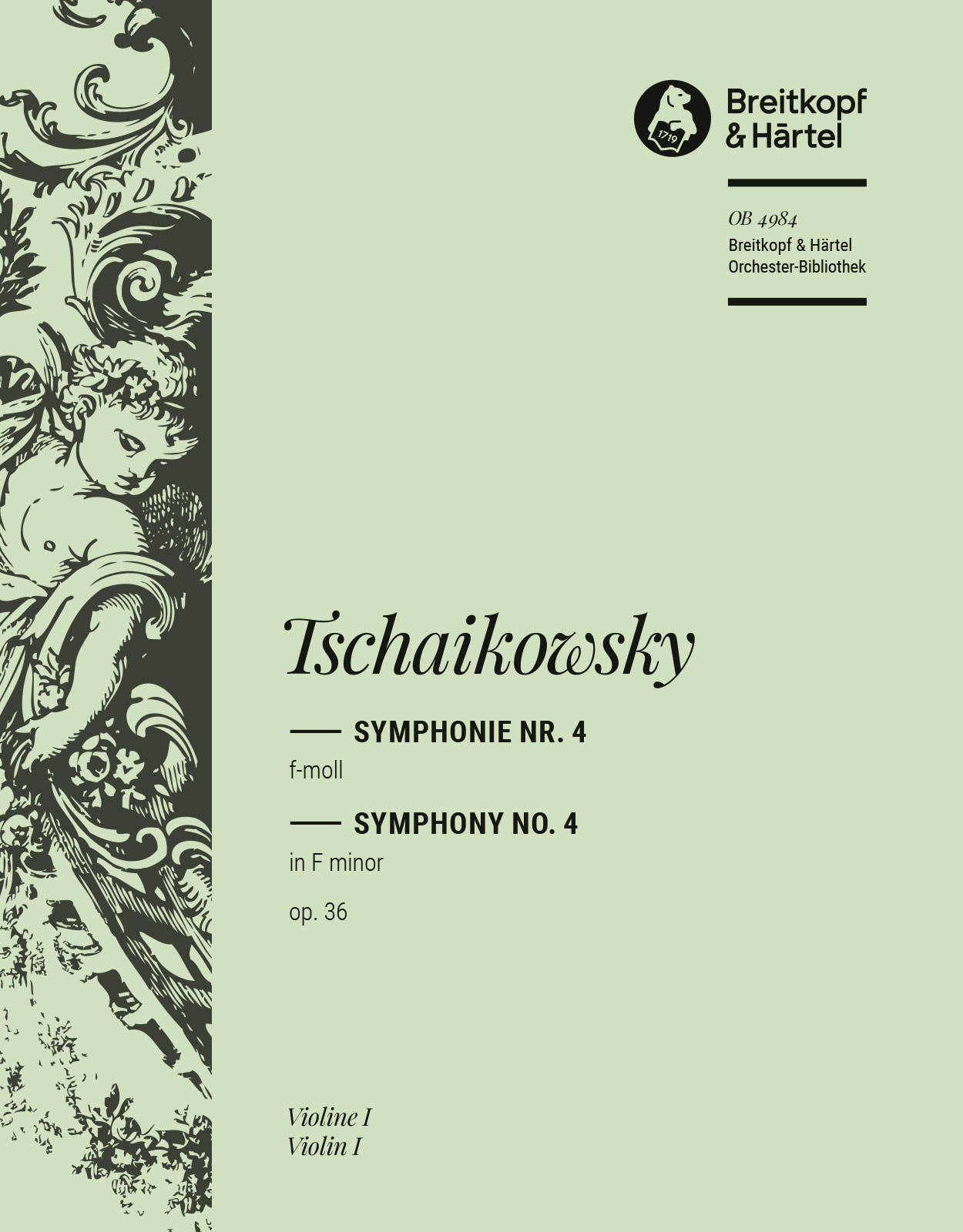 OB 4984-15 - Symphonie Nr. 4 f-moll op. 36 - Cover