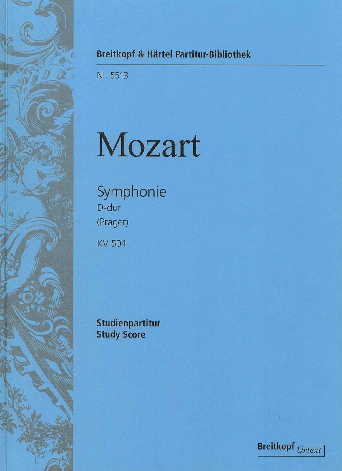 PB 5513 - Symphonie [Nr. 38] D-dur KV 504 - Cover