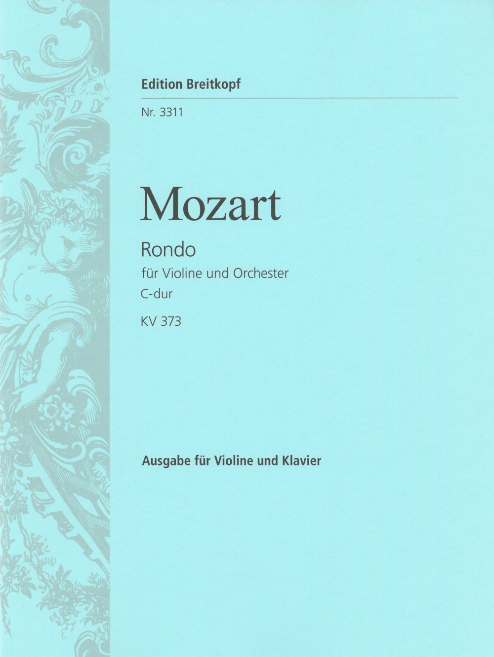 Wolfgang Amadeus Mozart - Rondo C-dur KV 373 - Cover