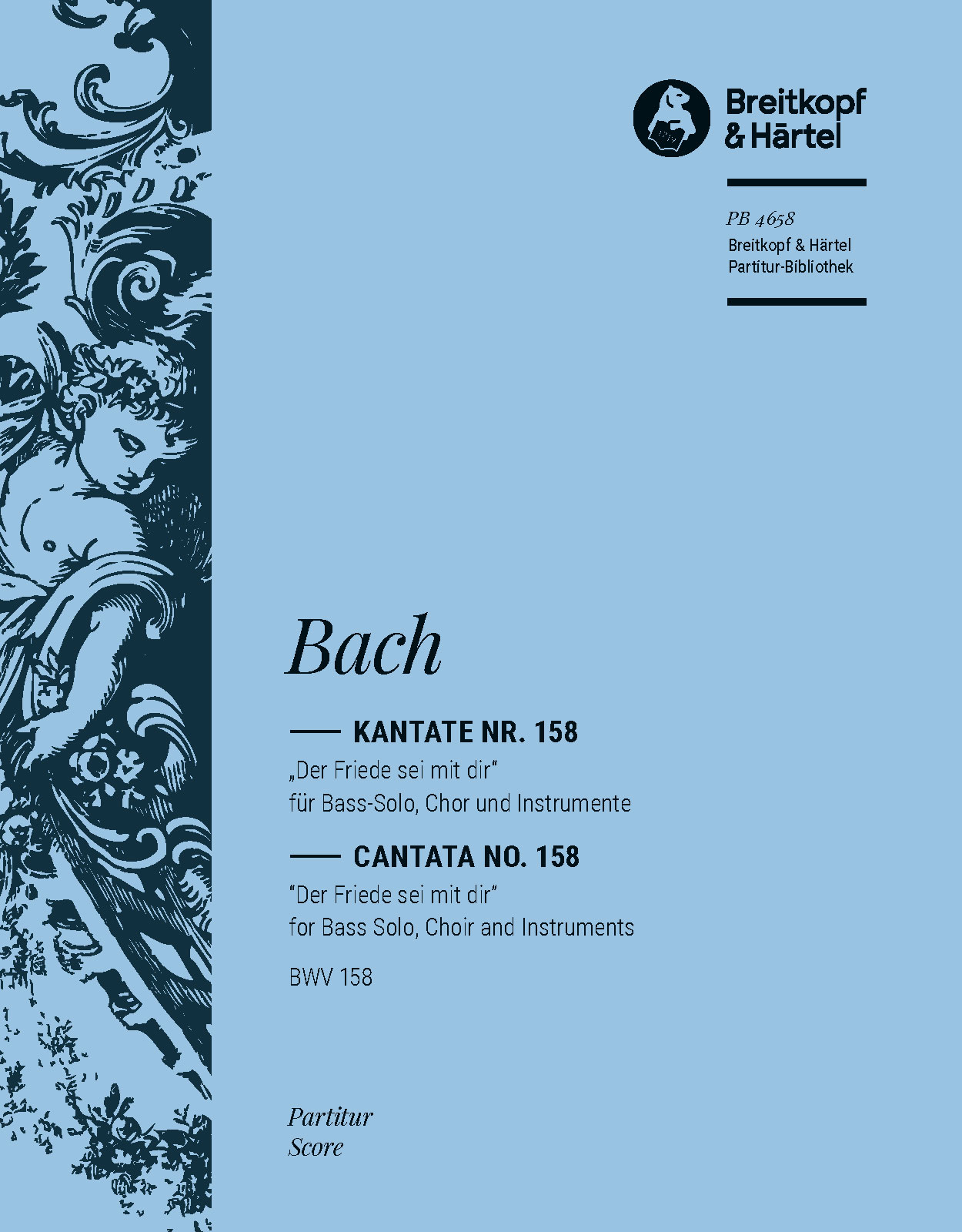 PB 4658 - Cantata BWV 158 “Der Friede sei mit dir” - Cover
