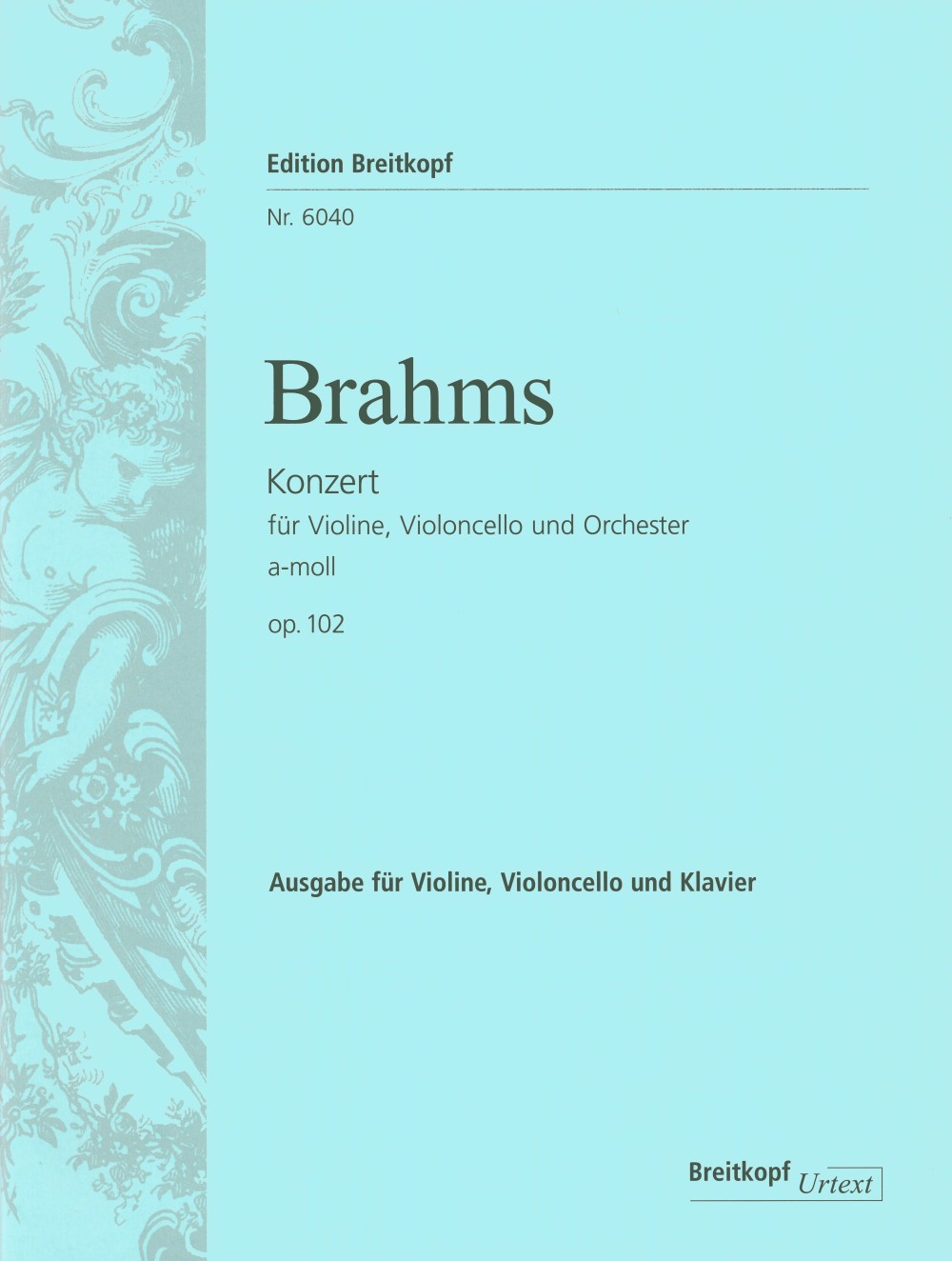 Johannes Brahms - Konzert a-moll op. 102 - Cover
