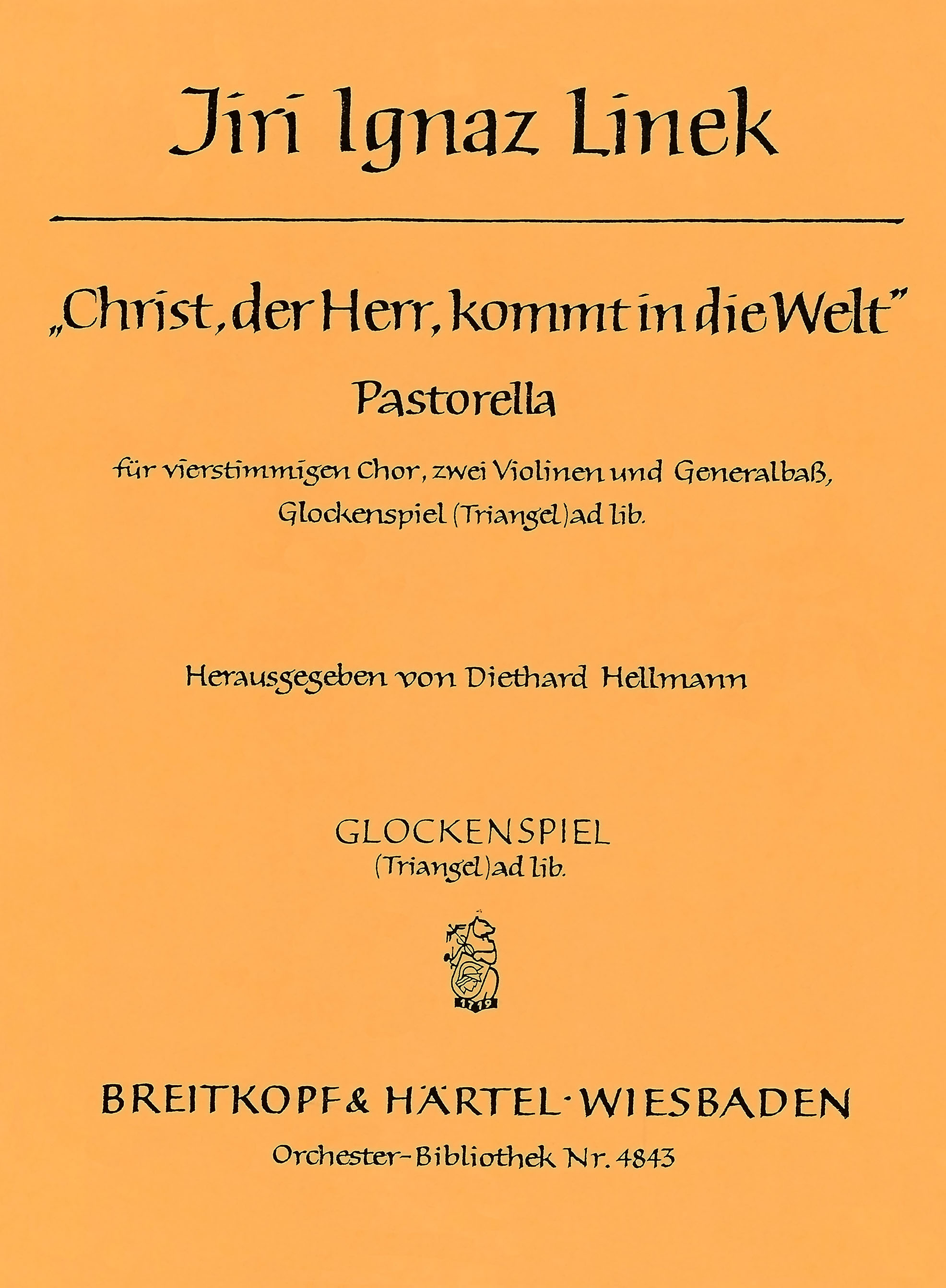 OB 4843-84 - Christ, der Herr, kommt in die Welt - Cover