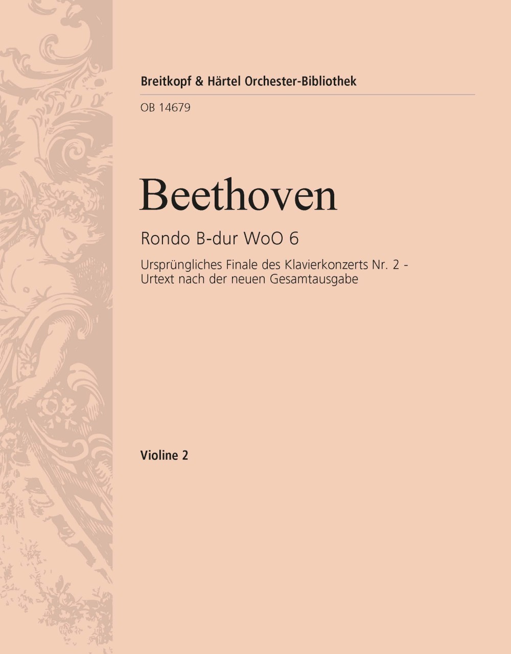 OB 14679-16 - Rondo in B flat major WoO 6 - Cover