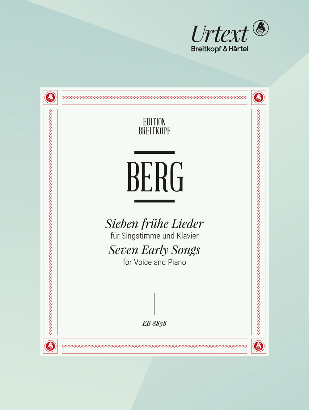 EB 8838 - 7 frühe Lieder - Cover