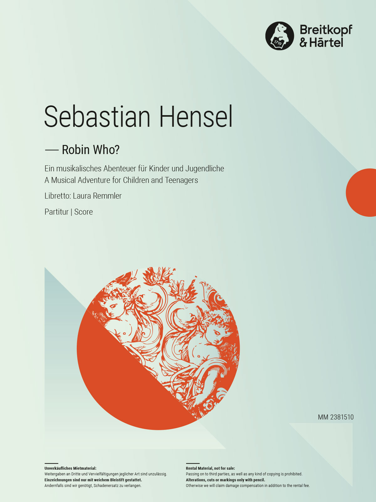 Sebastian Hensel - Robin Who? - Cover