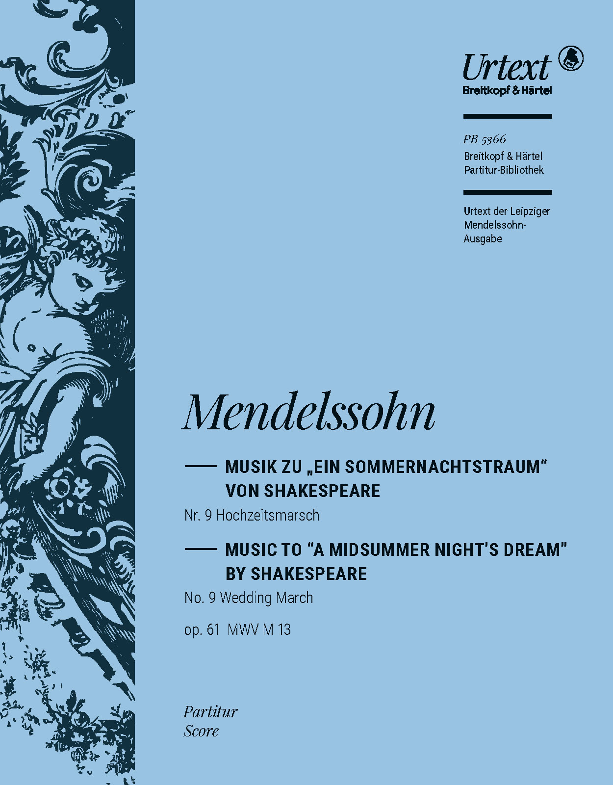Felix Mendelssohn Bartholdy - Ein Sommernachtstraum op. 61 MWV M 13 - Cover