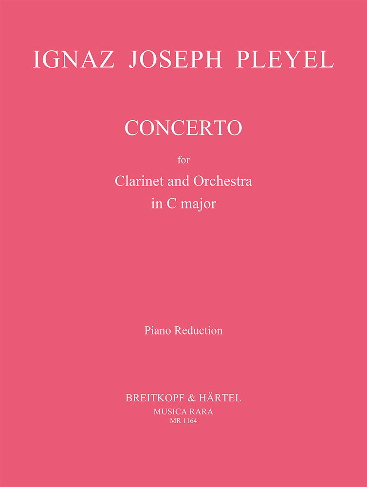 Ignaz Josef Pleyel - Concerto C-dur B 106 - Cover
