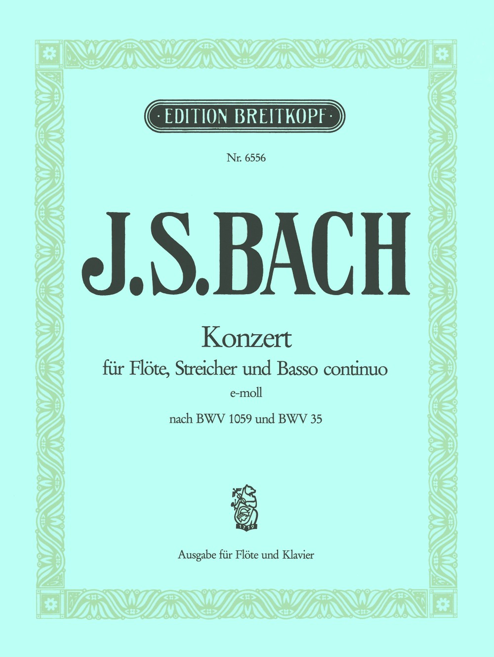 Johann Sebastian Bach - Flötenkonzert e-moll - Cover