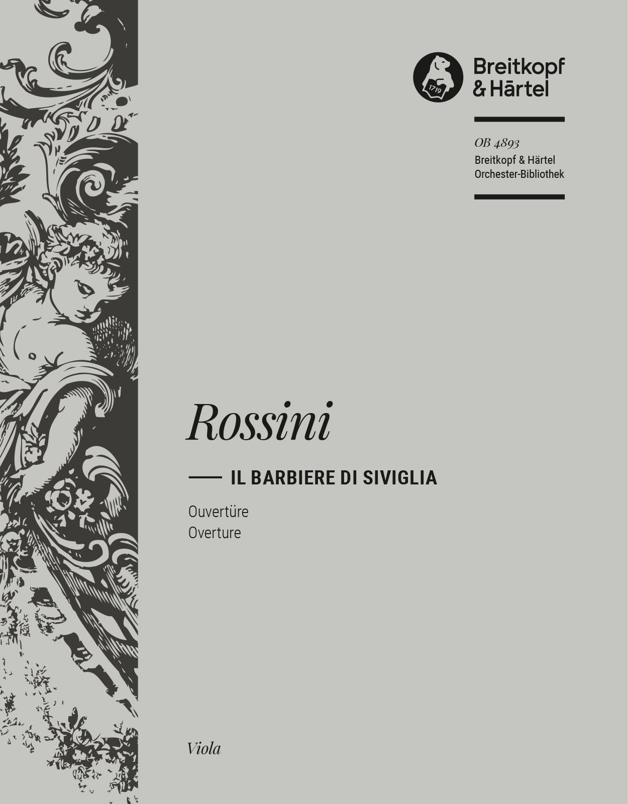 OB 4893-19 - Il Barbiere di Siviglia - Cover