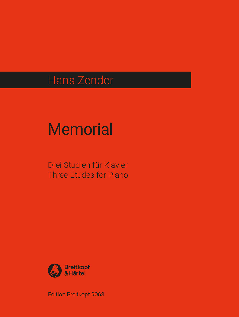 Hans Zender - Memorial - Cover