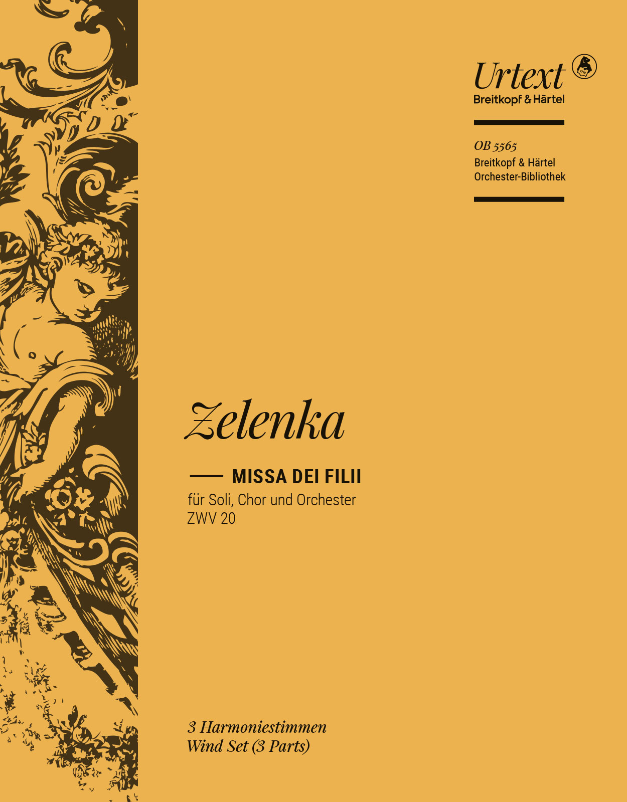 OB 5565-30 - Missa Dei Filii ZWV 20 - Cover