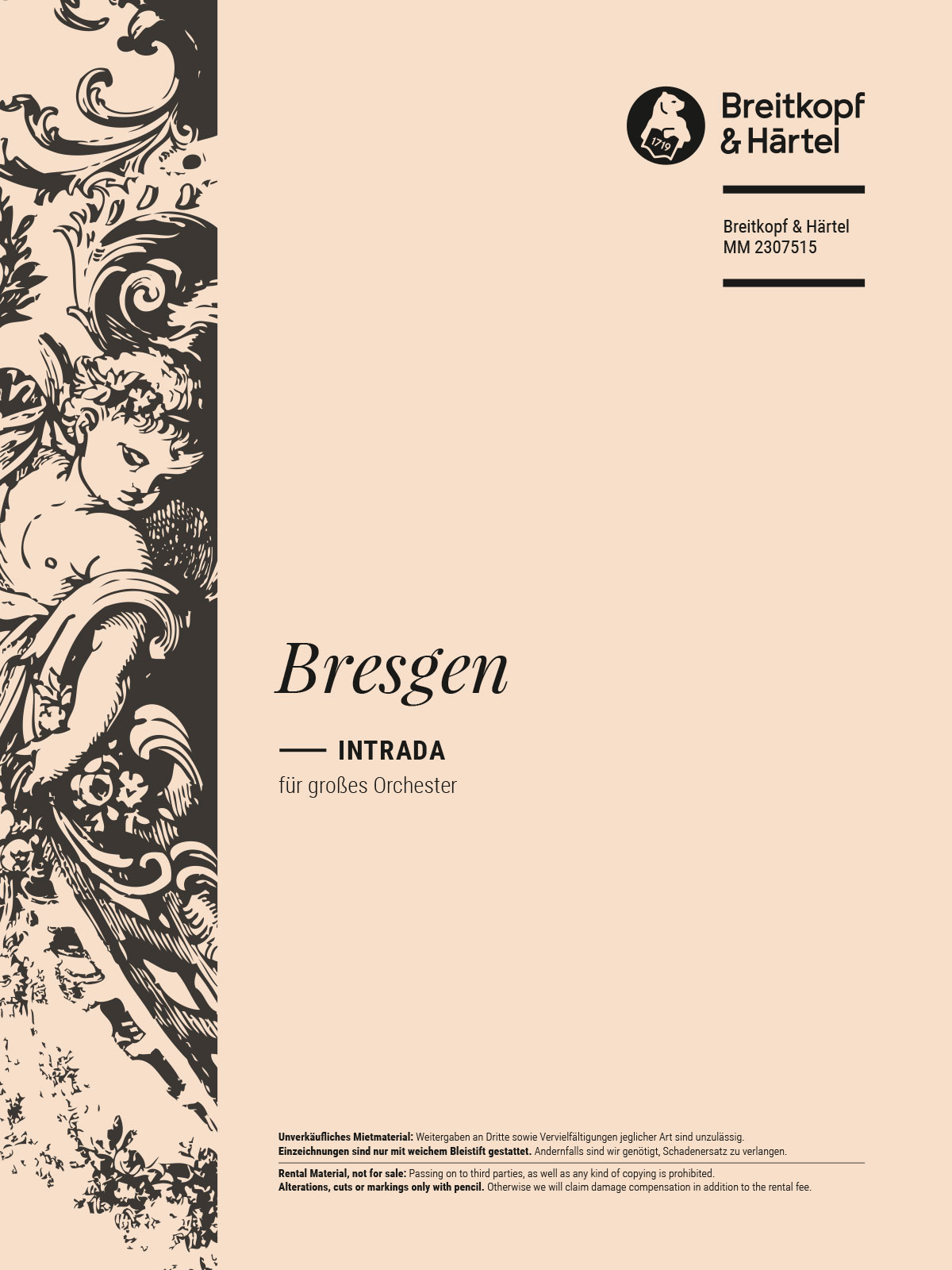 Cesar Bresgen - Intrada - Cover