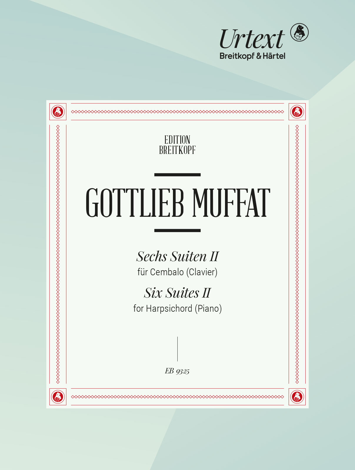 EB 9325 - Suiten für Cembalo (Clavier) - Cover