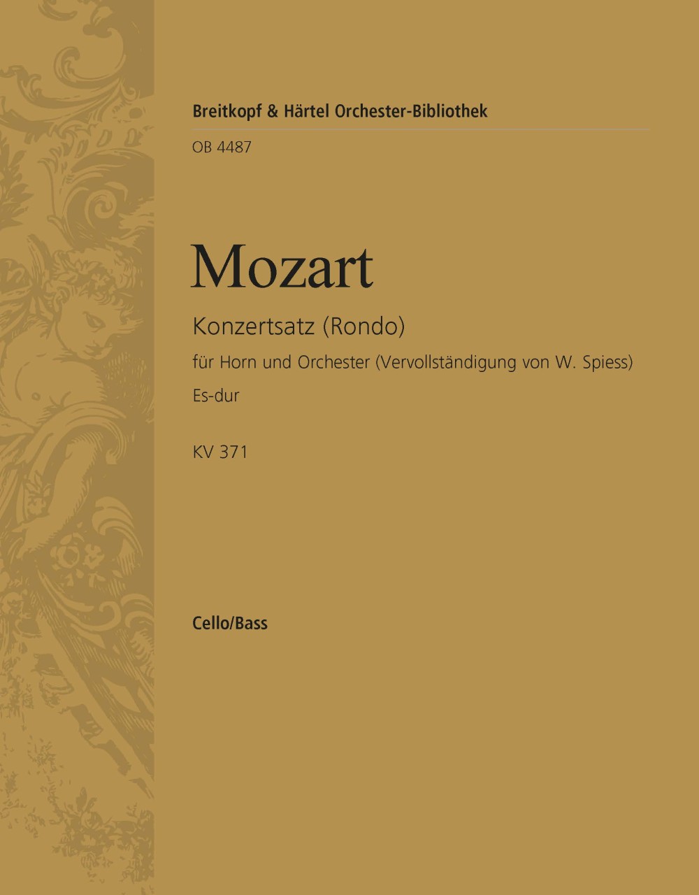 OB 4487-26 - Konzert-Rondo Es-dur KV 371 - Cover
