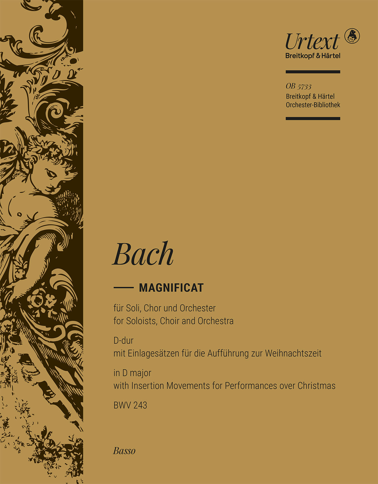 OB 5733-26 - Magnificat in D major BWV 243 - Cover