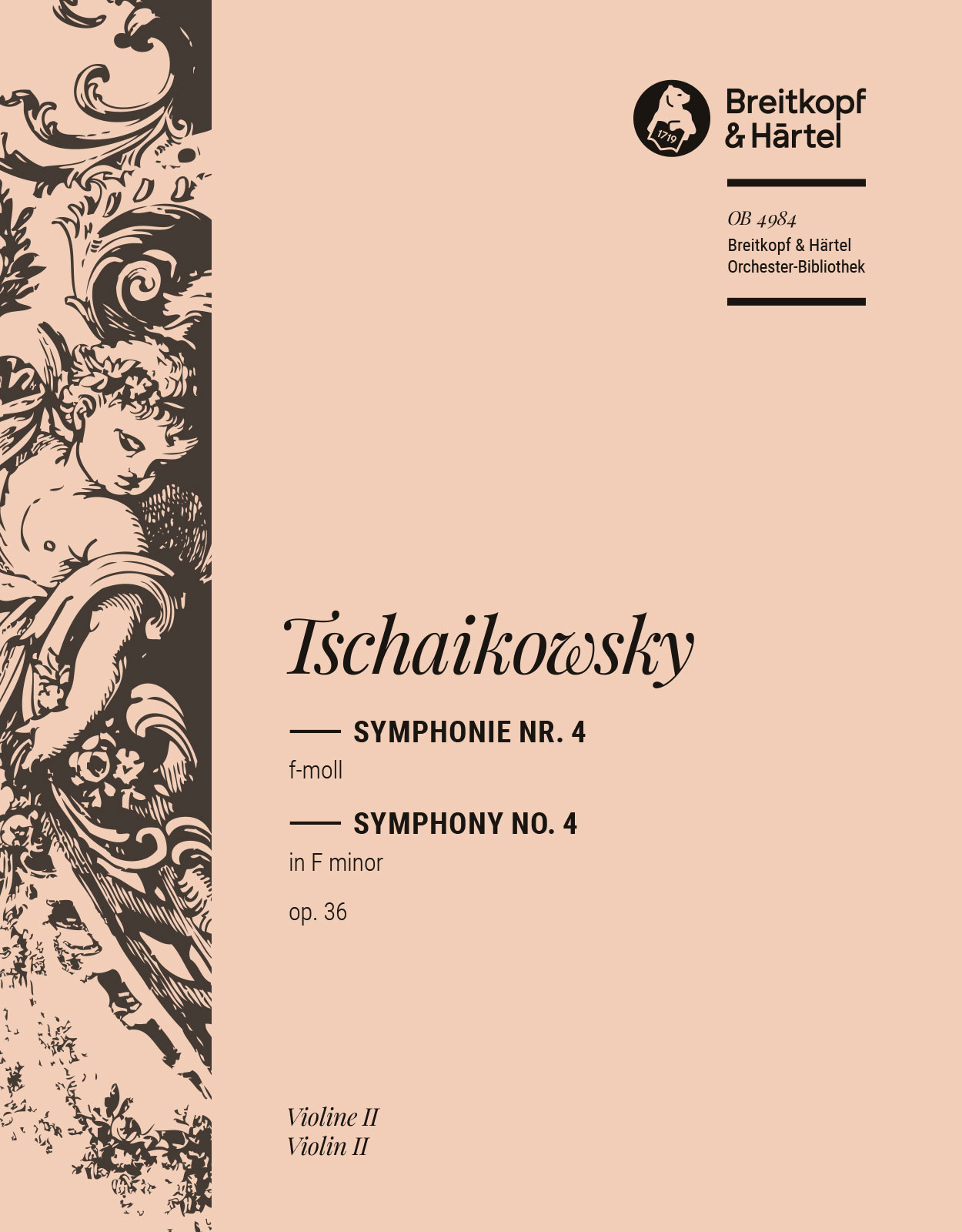 OB 4984-16 - Symphonie Nr. 4 f-moll op. 36 - Cover