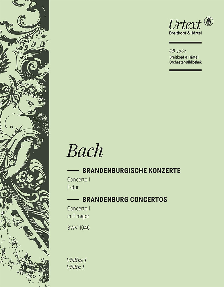 OB 4063-15 - Brandenburg Concerto No. 1 in F major BWV 1046 - Cover