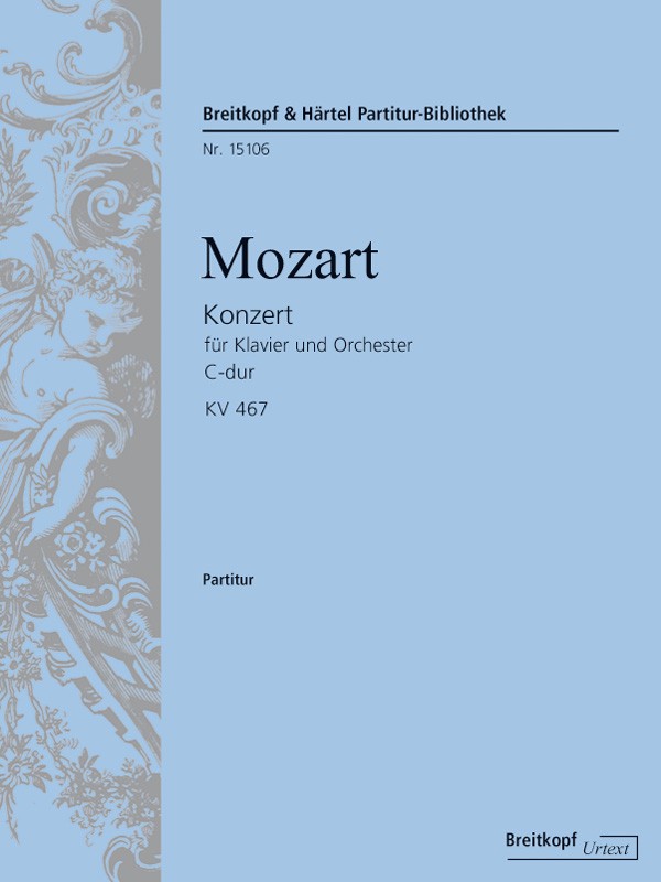 Wolfgang Amadeus Mozart - Piano Concerto [No. 21] in C major K. 467 - Cover