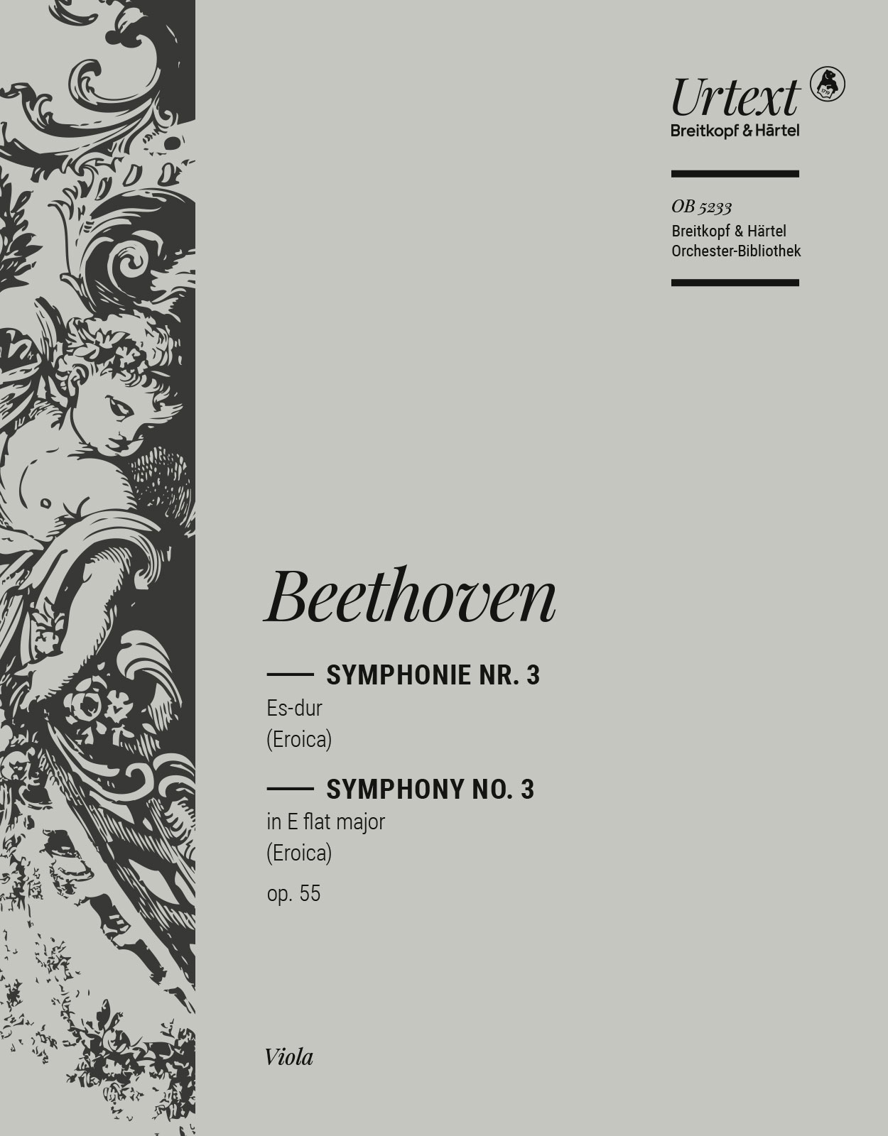 OB 5233-19 - Symphonie Nr. 3 Es-dur op. 55 - Cover