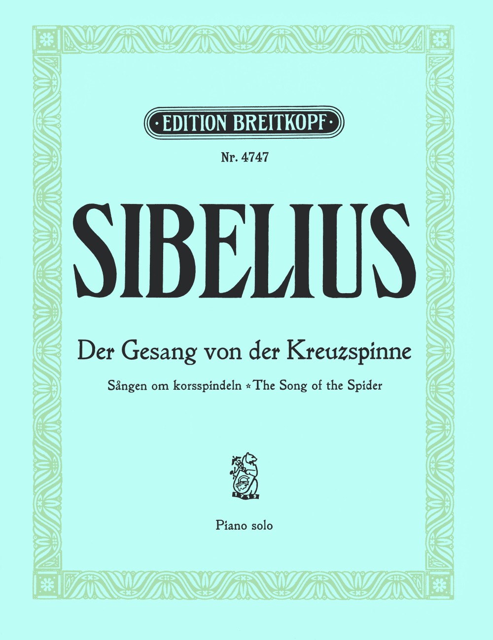 Jean Sibelius - Sången om korsspindeln op. 27/4 - Cover