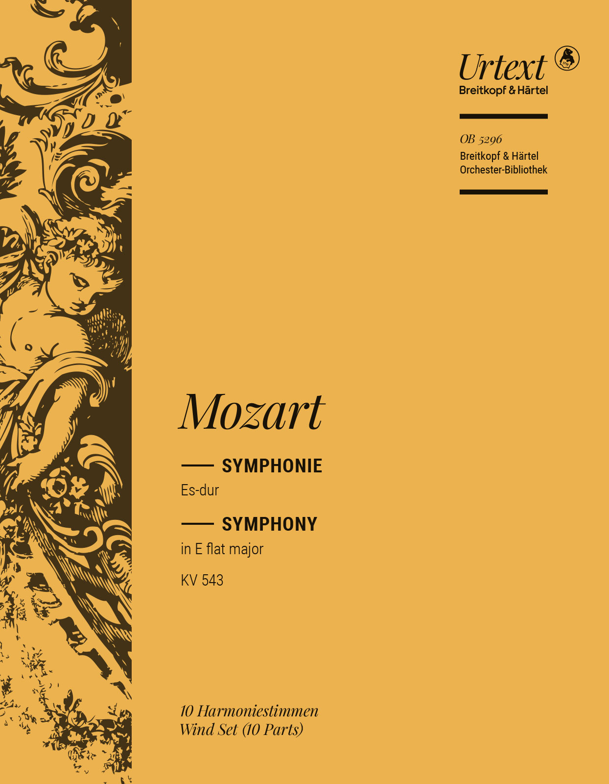 OB 5296-30 - Symphonie [Nr. 39] Es-dur KV 543 - Cover