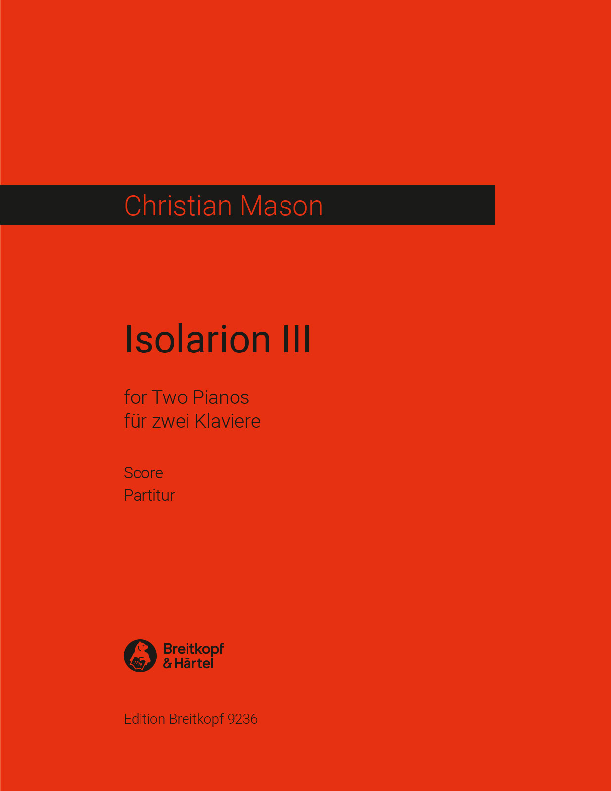 EB 9236D - Isolarion III - Cover