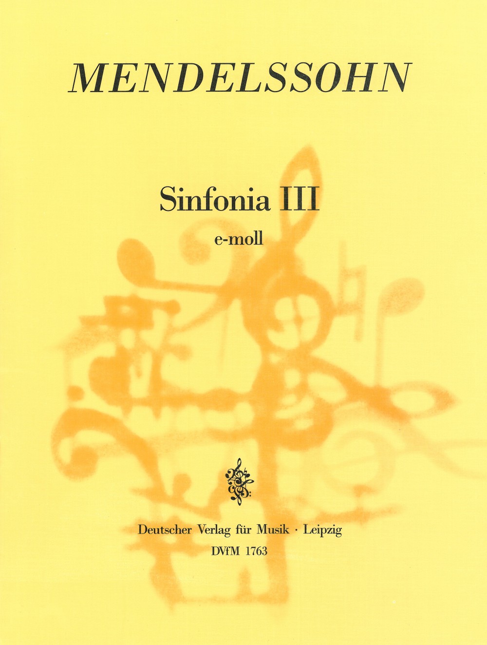Felix Mendelssohn Bartholdy - Sinfonia III e-moll MWV N 3 - Cover