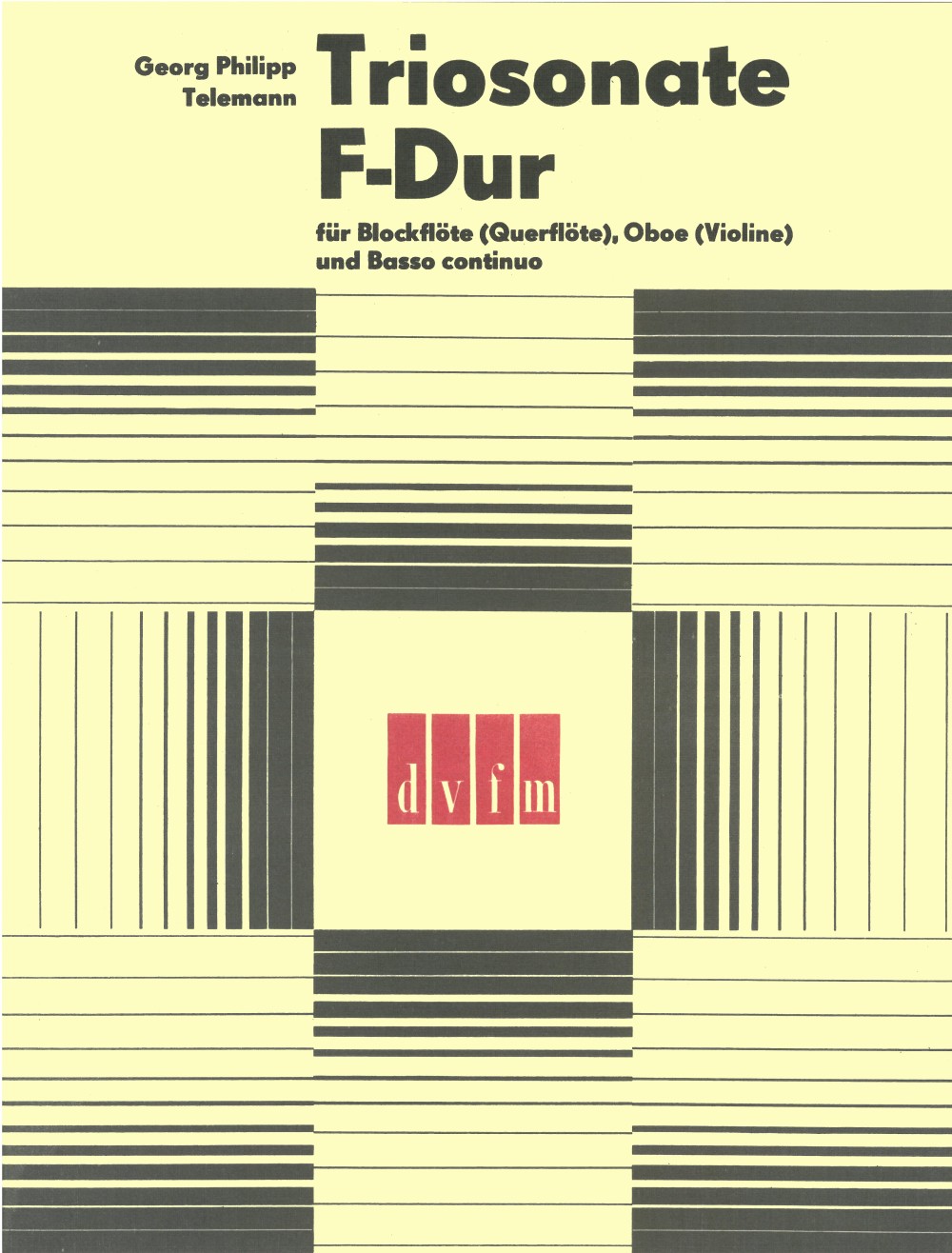 DV 8304 - Triosonate F-dur - Cover