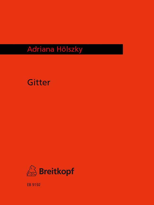 Adriana Hölszky - Gitter - Cover