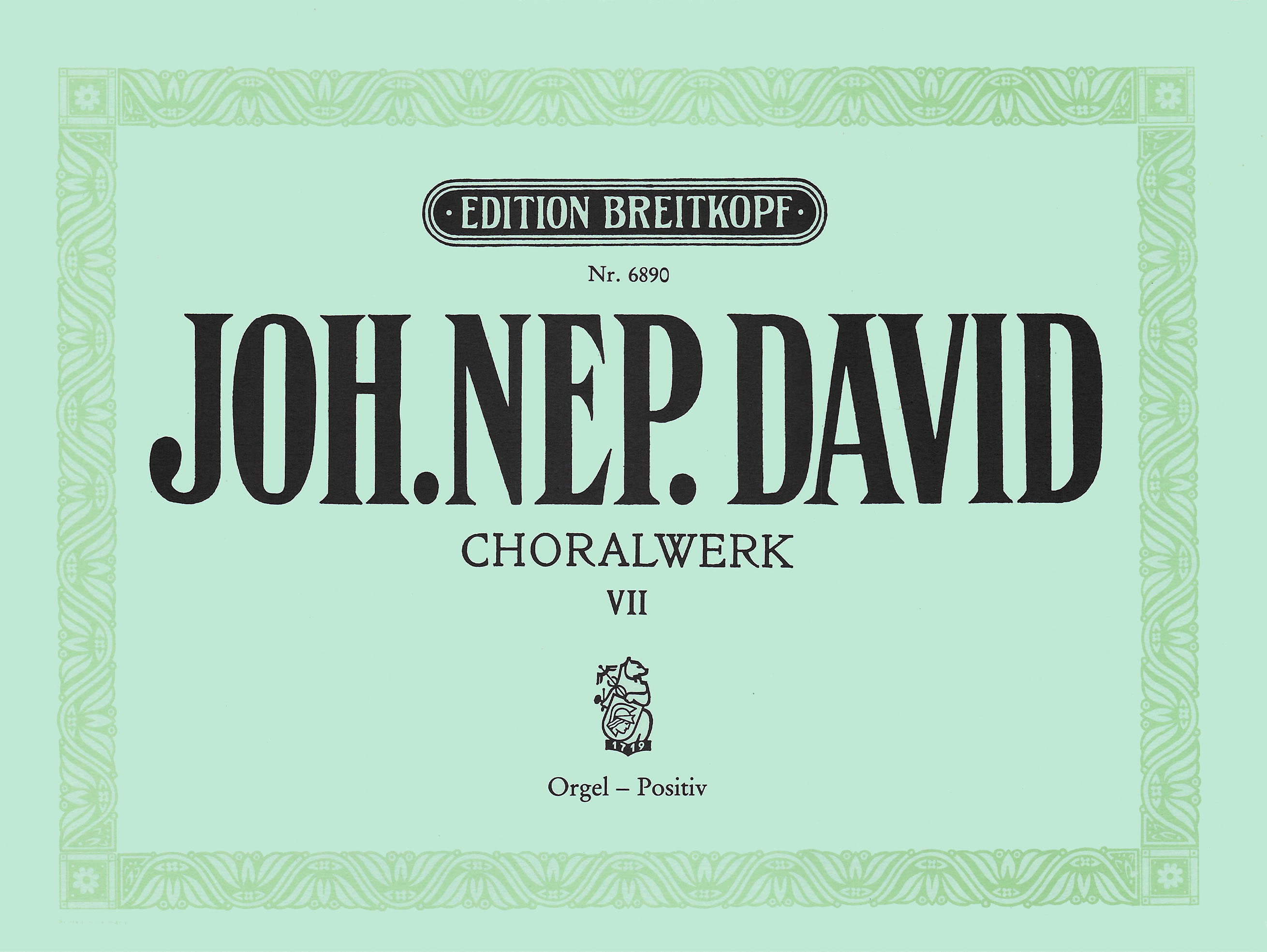 EB 6890 - Choralwerk - Cover