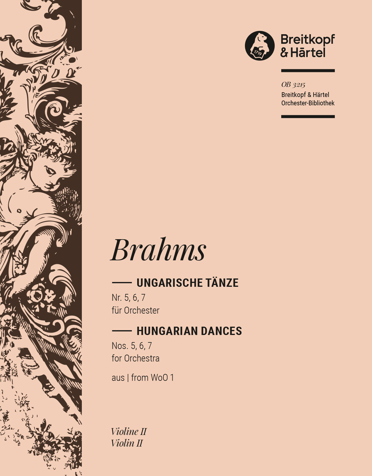 OB 3215-16 - Ungarische Tänze aus WoO1 - Cover