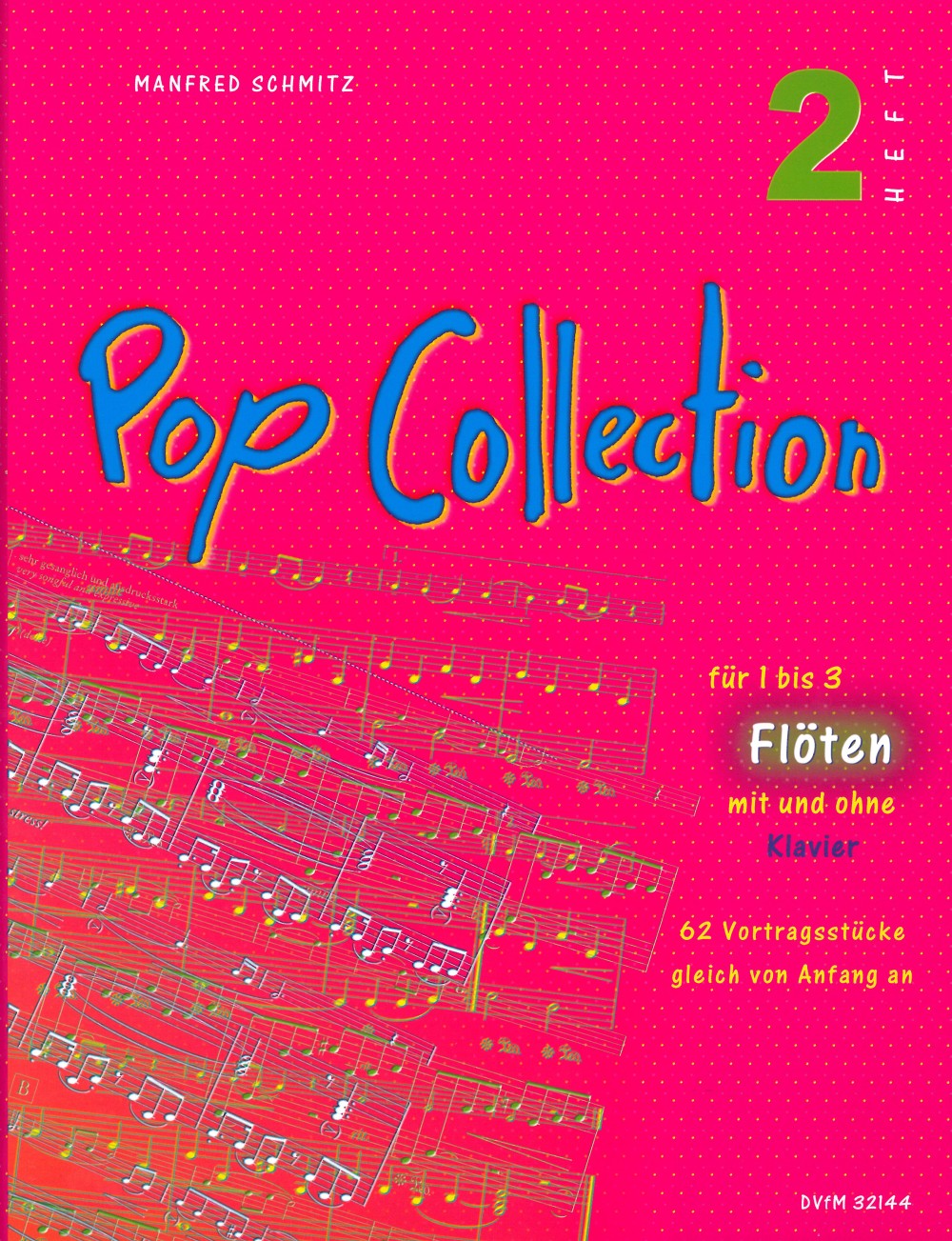DV 32144 - Pop Collection – 62 Vortragsstücke für Flöte(n) - Cover