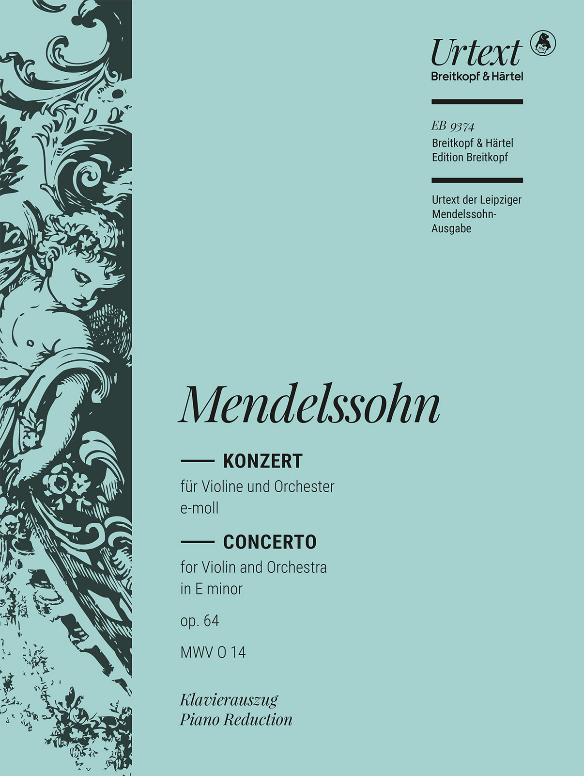 Felix Mendelssohn Bartholdy - Violinkonzert e-moll op. 64 MWV O 14 - Cover