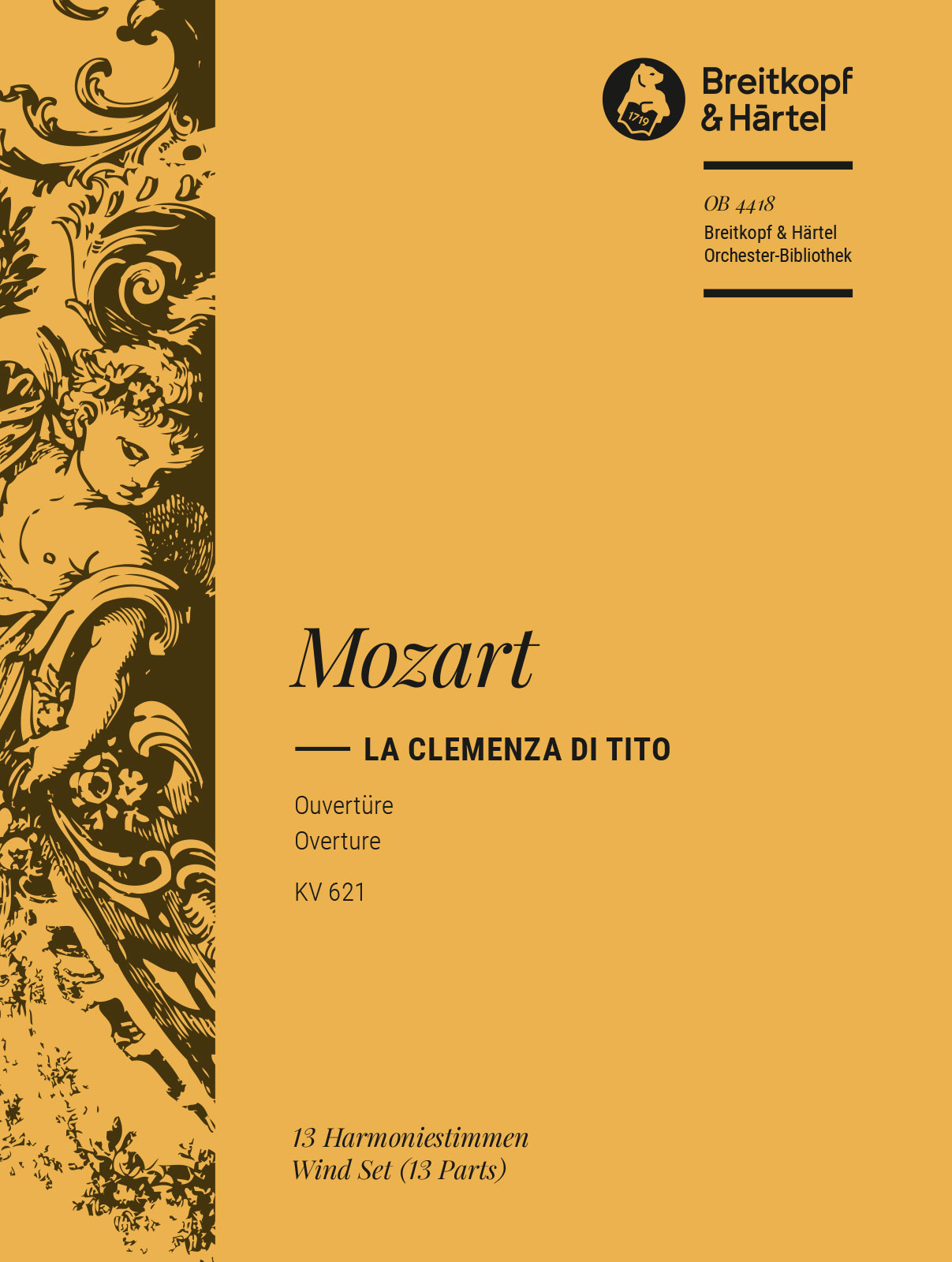 OB 4418-30 - La Clemenza di Tito KV 621 - Cover